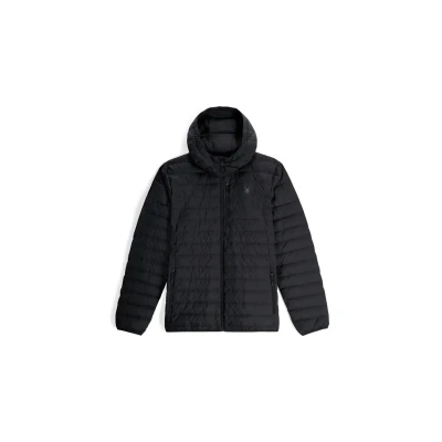 Abbildung von Spyder Zenith Hooded Daunenjacke, Herren, Größe: XXL, Black