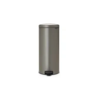 Abbildung von Brabantia NewIcon Treteimer 30 Liter Platinum
