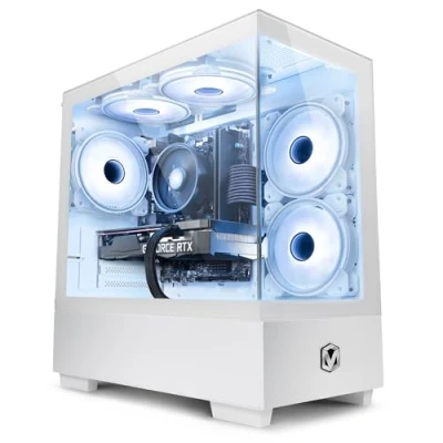 Abbildung von Vibox V 173 Gaming PC AMD Ryzen 5 4500 4.1GHz Nvidia RTX 4060 8GB 16GB RAM 1TB SSD Windows 11 WiFi