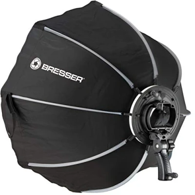 Abbildung von BRESSER Softbox Super Quick Release Schnellspann Octabox/Softbox 65cm für Ka…