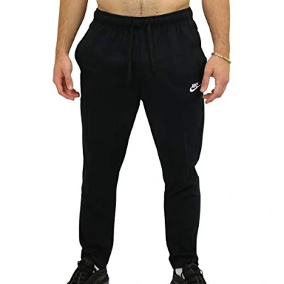 Abbildung von Nike Herren Hose Club Oh JSY, Black/White, XS, BV2766