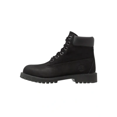 Abbildung von Timberland 6 IN Premium WP BOOT Schnürstiefelette für Kinder, Größe: 40, Black Schuhe