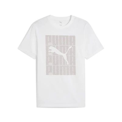 Abbildung von Puma Graphics Tshirt print, Herren, Größe: Large, White