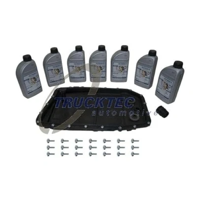 Abbildung von TRUCKTEC AUTOMOTIVE 08.25.065 Teilesatz, Ölwechsel Automatikgetriebe BMW: 5 Limousine, X5, 3 Touring, JAGUAR: XF Sportbrake, S Type