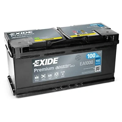Abbildung von Exide Premium Carbon Boost 100AH 900A/EN Autobatterie Neues Modell 2014/2015