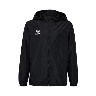 Abbildung von Hummel Hmlessential Allweather Trainingsjacke für Kinder, Größe: 116, Black