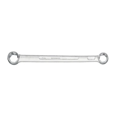 Abbildung von GEDORE TX 4 E20XE24 Doppel Ringschlüssel E20, E24 Chrom Vanadium Stahl