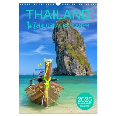 Abbildung von THAILAND Mein Urlaubsplaner (Wandkalender 2025 DIN A3 hoch), CALVENDO Monatskalender