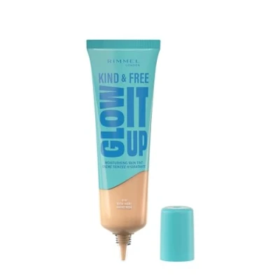 Abbildung von Rimmel Kind &amp; Free Glow It Up Moisturising Skin Tint Rose Ivory 1