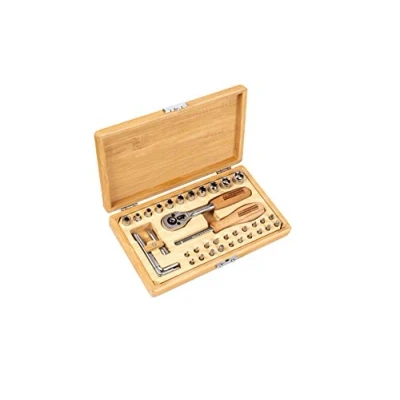 Abbildung von Mannesmann 6,3mm (1/4&quot;) Werkzeugkassette Ecoline Bambus 41 teilig