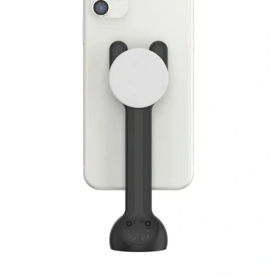 Abbildung von PopSockets PopMount Fotohalterung für Griffe, Schwarz