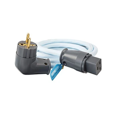 Abbildung von Supra Cables LoRad 2.5 MK II CS EU 16 / A Netzkabel mit Winkelstecker, 1.00m