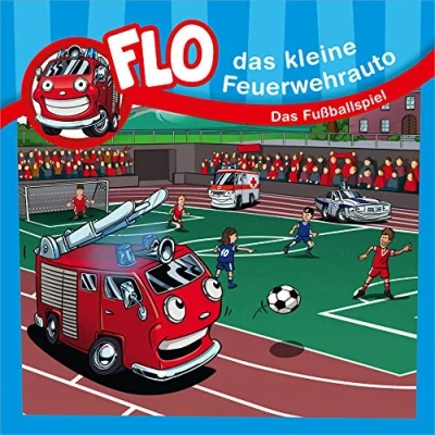 Abbildung von das Fußballspiel Minibuch: Flo kleine Feuerwehrauto