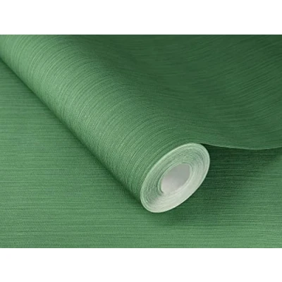 Abbildung von Rasch Tapete 537673 Dunkelgrüne Vliestapete mit feiner Linien Struktur, Kollektion Curiosity 10,05m x 0,53m