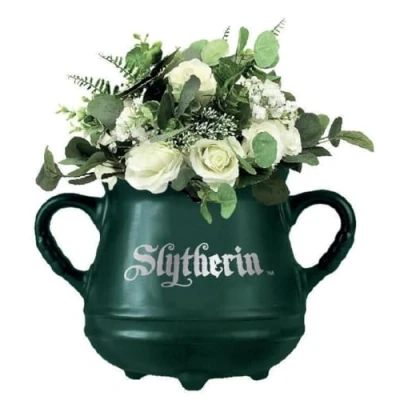 Abbildung von Unbekannt Half Moon Bay Blumentopf für die Wand Harry Potter Kessel von Slytherin Pflanztopf Fanartikel Offizielle Lizenz