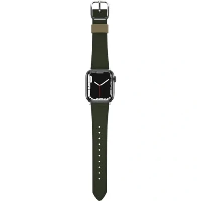 Abbildung von OtterBox Symmetry Cactus Leather Uhrenarmband für Apple Watch 41/40/38mm, weiches, angenehmes und strapazierfähiges Watch, Grün