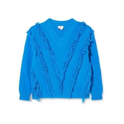 Abbildung von NALLY Women&#039;s Damen Strickpullover 19025434 NA02, Blau, M/L Sweater, Medium/Large