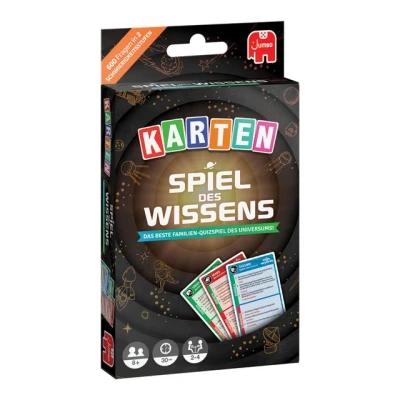 Abbildung von Jumbo Spiele Spiel des Wissens Kartenspiel Edition 2025, Kartenspiel, Made in Europa