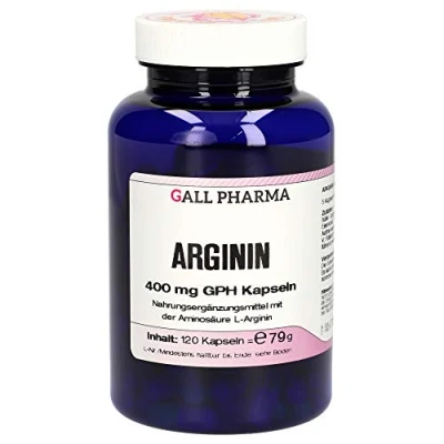 Abbildung von Arginin 400 mg Gph Kapseln