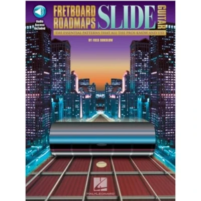 Abbildung von Fretboard Roadmaps Slide Guitar Bk/Cd: Noten, CD für Gitarre: the Essential Patterns That All Pros Know and Use