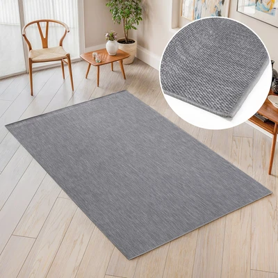 Abbildung von my home Teppich &quot;Kian&quot;, rechteckig, 3 mm Höhe, Sisal Optik, Flachgewebe, In und Outdoor, Wetterfest &amp; UV beständig