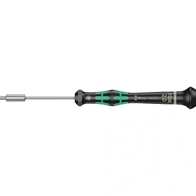 Abbildung von Wera 05118110001 2069 Elektroniker Steckschlüssel, 2.0 x 60 mm