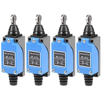 Abbildung von GUUZI 4pcs ME 8122 Kreuzrollenstößel Momentan Endschalter 1NC + 1NO für CNC Fräse 3D Drucker Türschalter 0 250V/5A