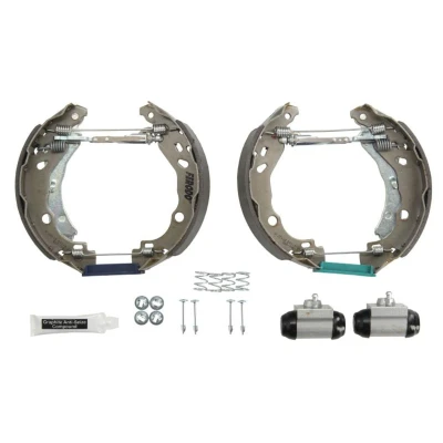 Abbildung von FERODO MAXI KIT FMK608 Bremsensatz, Trommelbremse mit Radbremszylinder PEUGEOT: 208 I Schrägheck, CITROËN: C3 III