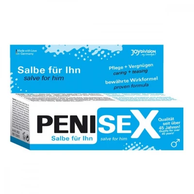Abbildung von Salbe „Penisex“ durchblutungsfördernd