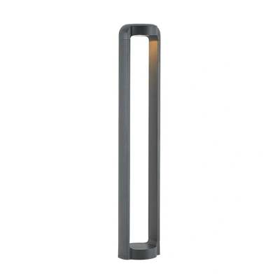 Abbildung von Lucande LED Wegeleuchte Habsa, 80 cm, anthrazit, Metall