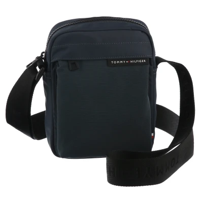 Abbildung von Tommy Hilfiger Repreve MINI Reporter Unisex Umhängetasche, Größe: One Size, Blue