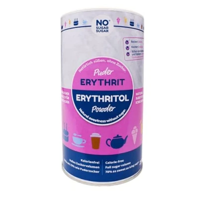Abbildung von NO SUGAR Erythrit Puder (250g Streudose) Puderzuckerersatz kalorienfrei
