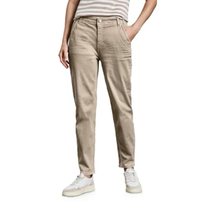 Abbildung von Street One Jeans Tapered Fit, Damen, Größe: 31x30, Beige