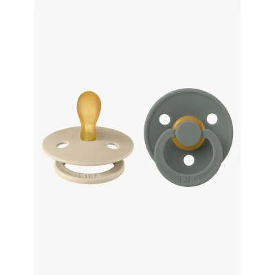 Abbildung von BIBS Colour Schnuller 2er Pack Latex Größe 1, Vanilla/Pine