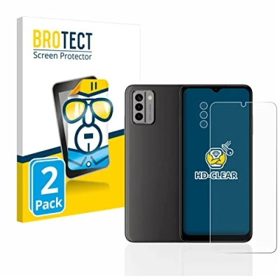 Abbildung von BROTECT (2 Stück Schutzfolie für Nokia G22 (Display+Kamera) Displayschutz Folie Ultra Klar