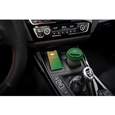 Abbildung von INBAY 15W Handyhalterung Auto Ablagefach Induktiv/Kabellos passend für BMW 1er Serie F20/F21 Autohalterung Zubehör Innenraum Qi