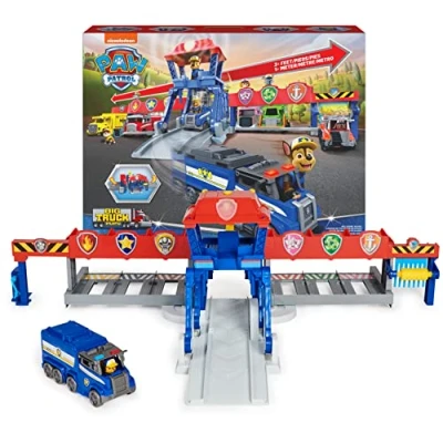 Abbildung von Spin Master Psi Patrol Big Truck Pups Wielki Garaż Stop HQ + pojazd ciÄ™żarówka Chase