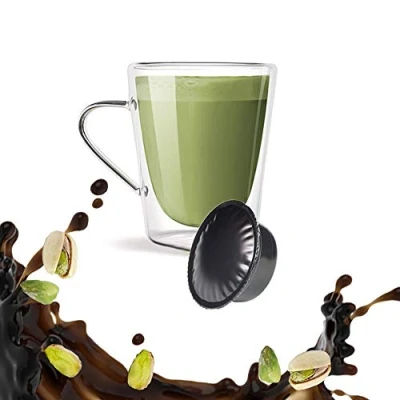 Abbildung von 10 Kickkick Kapseln Pistazienkaffee Lavazza A Modo Mio