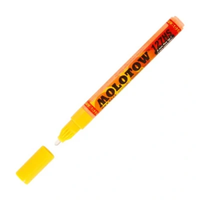 Abbildung von Molotow Permanentmarker One4All 127 HS nachfüllbar 2mm zinkgelb