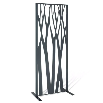 Abbildung von IDMarket Universal Schild KOS 160 x 60 cm, Grau