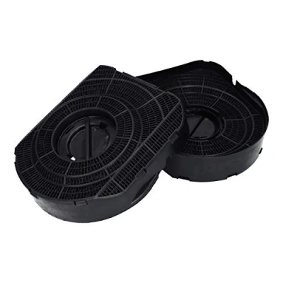 Abbildung von 2x Aktivkohlefilter kompatibel mit AEG Electrolux 9029793651 Whirlpool Bauknecht 484000008577 DKF42 Typ 200 für Dunstabzugshaube