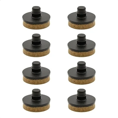 Abbildung von Wagner QuickClick® Filzgleiter Möbelgleiter Stuhlgleiter 8er Set Ersatzgleiter austauschbar ersetzbar Spezialfilz SYNO Durchmesser Ø 15 mm für Basis SMART Made in DE 15788600