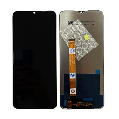 Abbildung von Smartex® Display LCD kompatibel mit Realme C3 (RMX2020 RMX2027) Schwarz Bildschirm