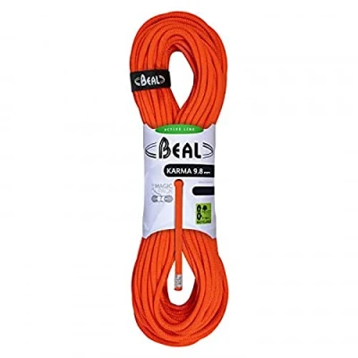 Abbildung von Kletterseil Karma 9.8 mm solid orange