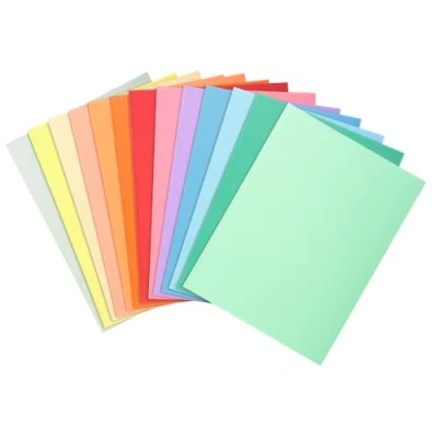 Abbildung von Exacompta 330000E 100er Pack Aktendeckel SUPER in Pastellfarben aus extra starkem Karton für DIN A4 ideal Archivierung 1 farbig sortiert