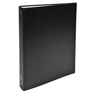 Abbildung von Exacompta Ringbuch A4 PP 4 Ringe 30mm schwarz