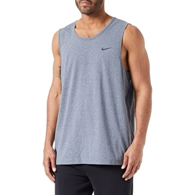 Abbildung von Nike Performance Hyverse TANK Top, Herren, Größe: Medium, Obsidian heather/black
