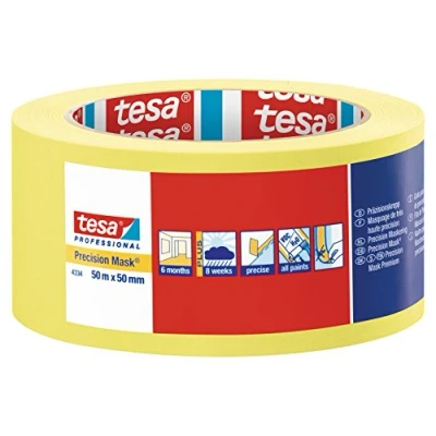 Abbildung von TESA 4334, 50 mm x m, mm, Gelb