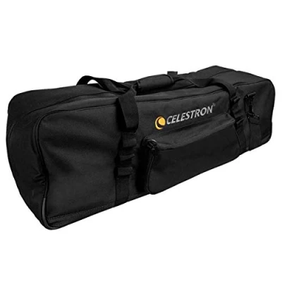Abbildung von Celestron 94028 34 Stativtasche Aufbewahrungs und Tragetasche für Stativ Zubehör mit konfigurierbaren gepolsterten internen Wänden einer zusätzlichen Zubehörtasche, Schwarz