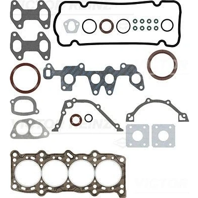 Abbildung von REINZ 01 31790 04 Dichtungsvollsatz, Motor mit Wellendichtring Kurbelwelle, Ventilschaftabdichtung FIAT: Seicento / 600 Schrägheck